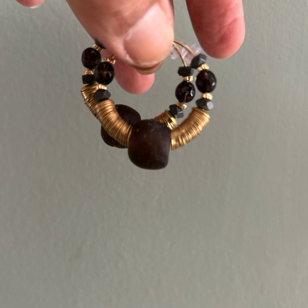 עגילי זוהרה | עגילי חישוק מהממים לאישה - ARIO by Shlomit Berdah