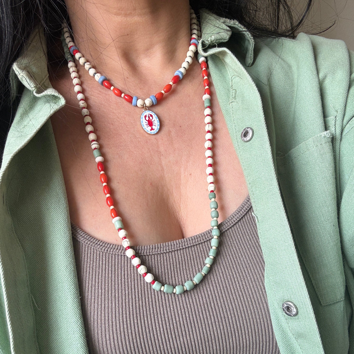 חופשה איטלקית- סט שכבות בוהמייני על הגוף