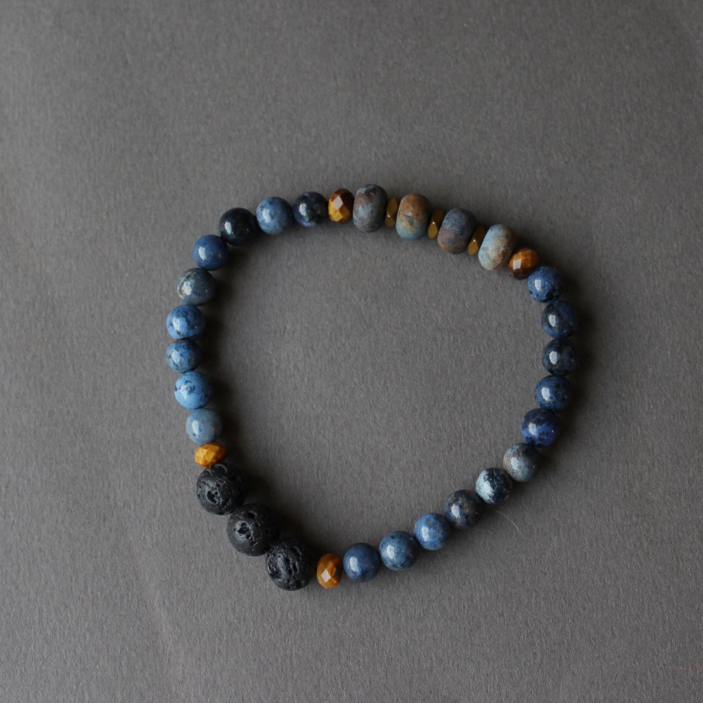 צמיד דיומורטירייט| צמיד אבני חן מושלם- ARIO By Shlomit Berdah