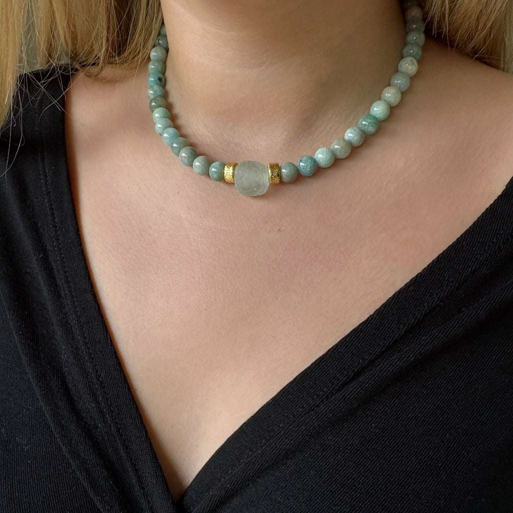 שרשרת אמיקה | שרשרת סטייטמנט - ARIO By Shlomit Berdah