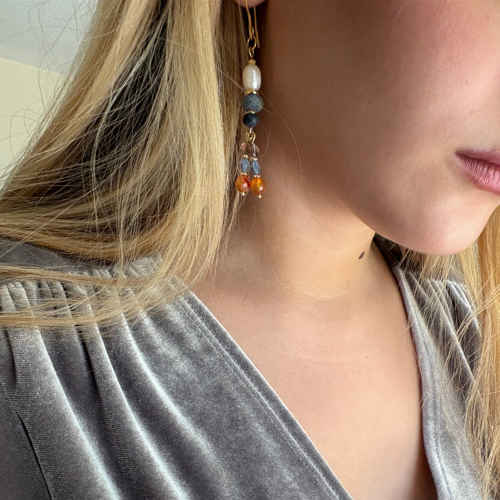 עגילי אדלינה - ARIO by Shlomit Berdah