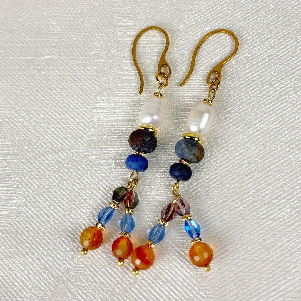 עגילי אדלינה - ARIO by Shlomit Berdah