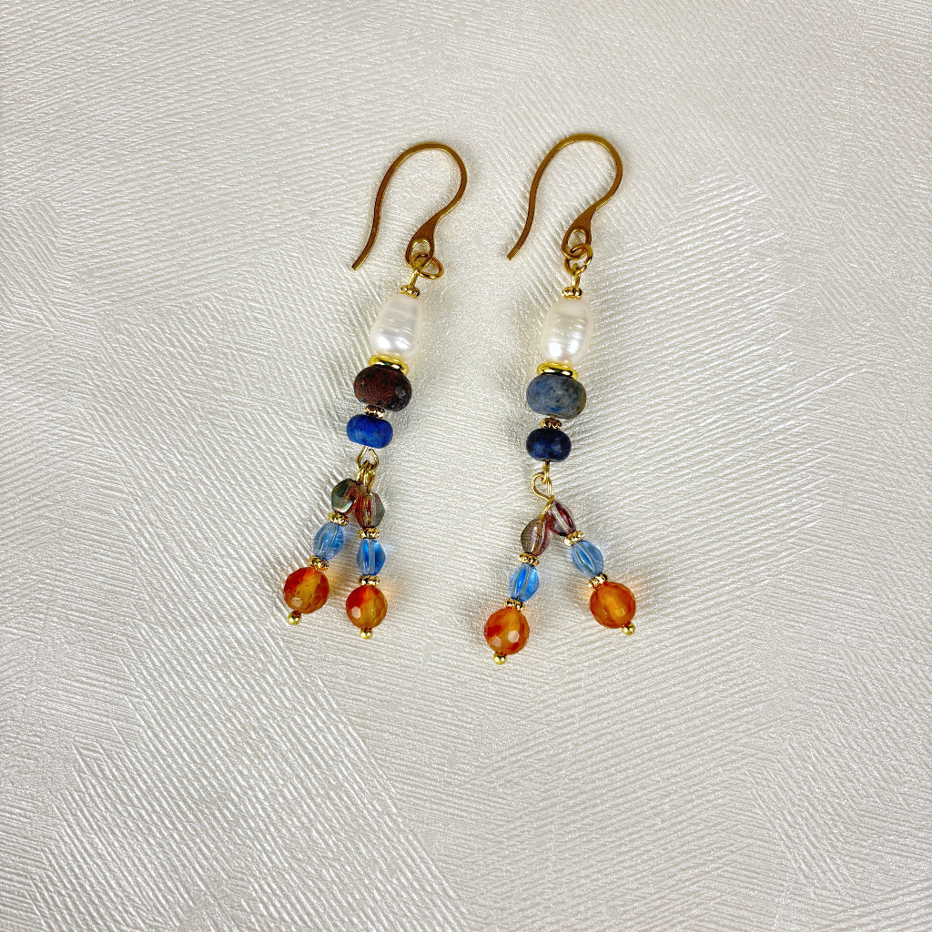 עגילי אדלינה - ARIO by Shlomit Berdah